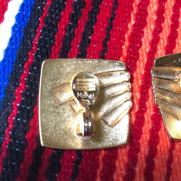 Vintage Monet Earrings - Picture 5 of 5